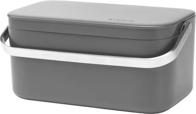 Bidone per l'umido in grigio scuro 1,8 l SinkSide – Brabantia