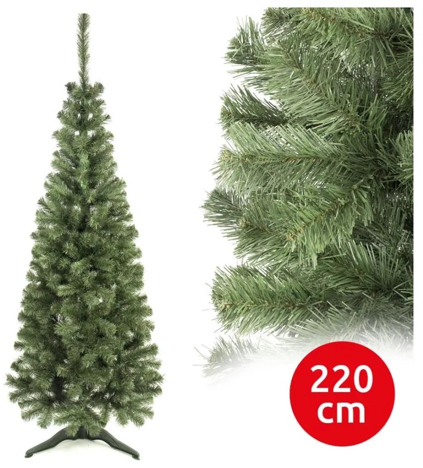 Albero di Natale SLIM 220 cm abete