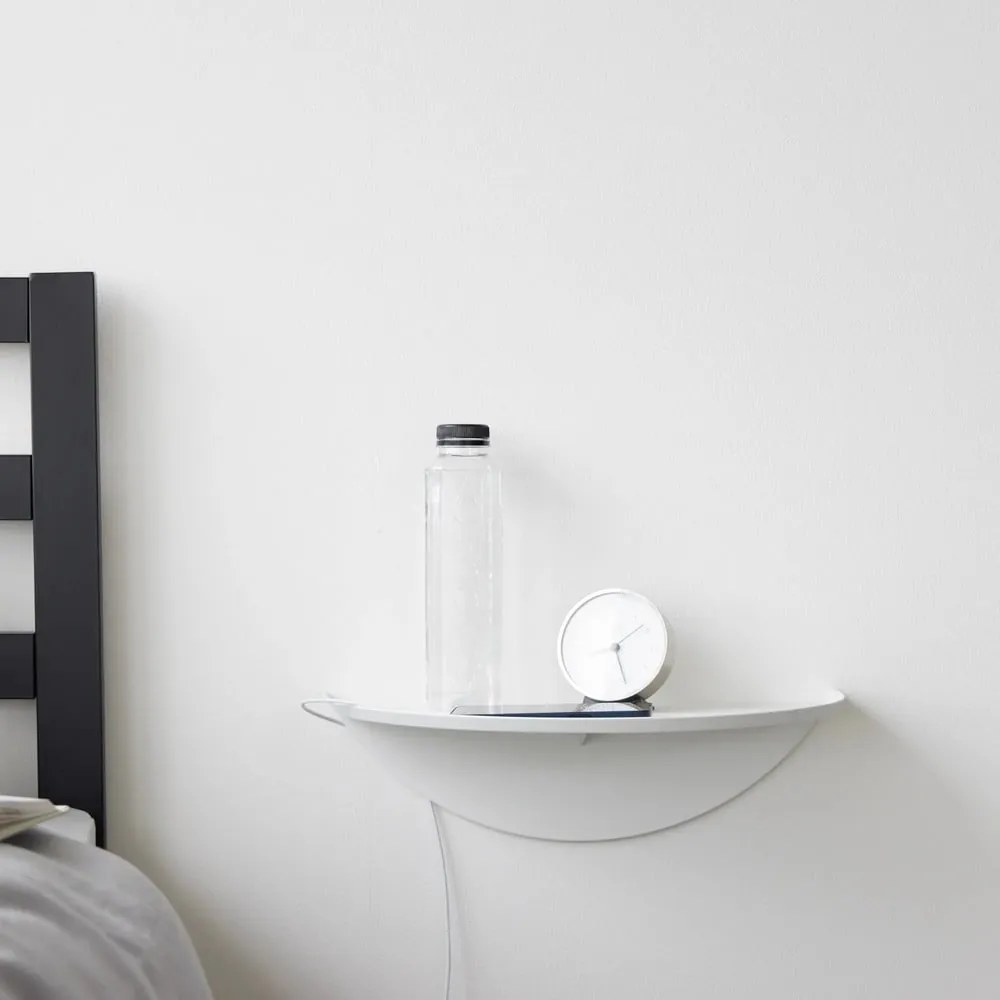 Mensola in metallo bianca 40 cm Tower - YAMAZAKI