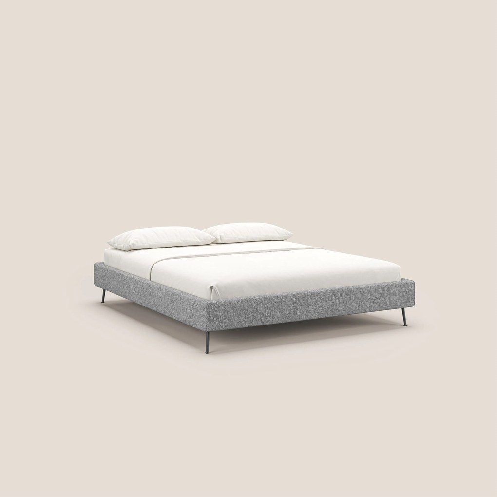 Steve sommier giroletto piedi alti in tessuto impermeabile T10 grigio chiaro