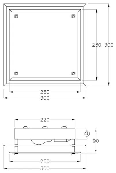 Fabas 2957/61/102 - Plafoniera MAGGIE 1xE27/60W/230V