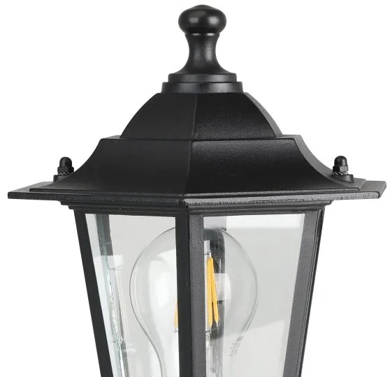 EGLO 22472 - Lampada da esterno LATERNA 4 1xE27/60W nero IP44