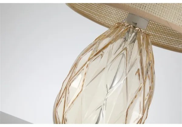 Searchlight EU54636CP - Lampada da tavolo DIANE 1xE27/40W/230V