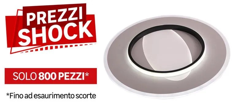 Plafoniera LED ANNIE Ø 50 cm nero IP20 cct da bianco caldo a bianco freddo con regolazione di temperatura, 4431 lumen