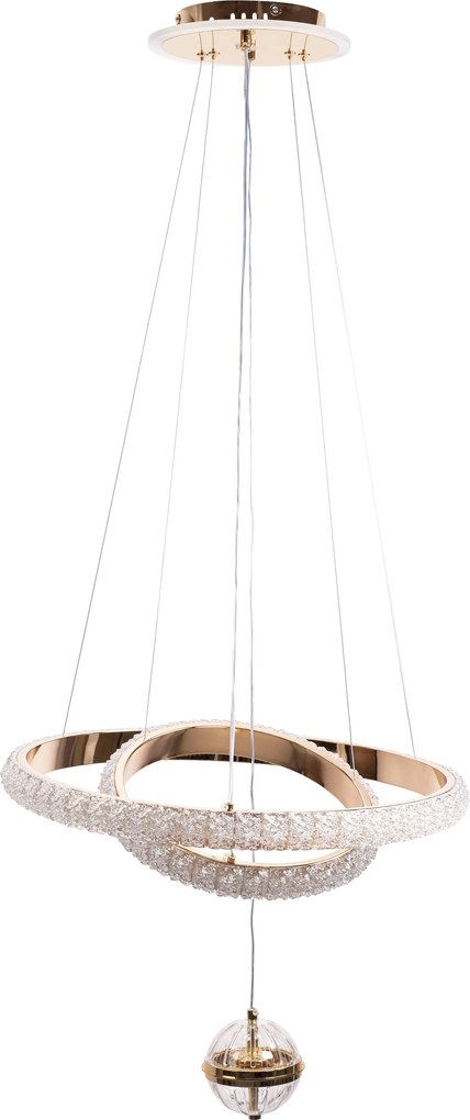 Lampada da soffitto G143-CP 50cm GOLD