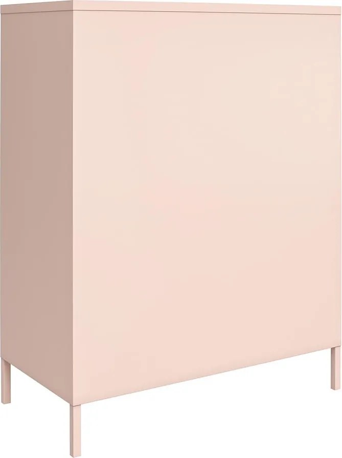 Mobile in metallo rosa 40x102x80 cm Mission District - Støraa