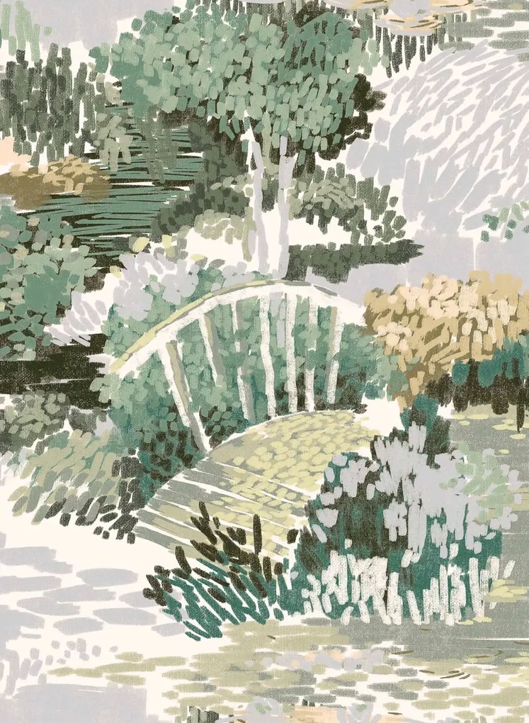 Coordonne Carta da parati Puente - Menta