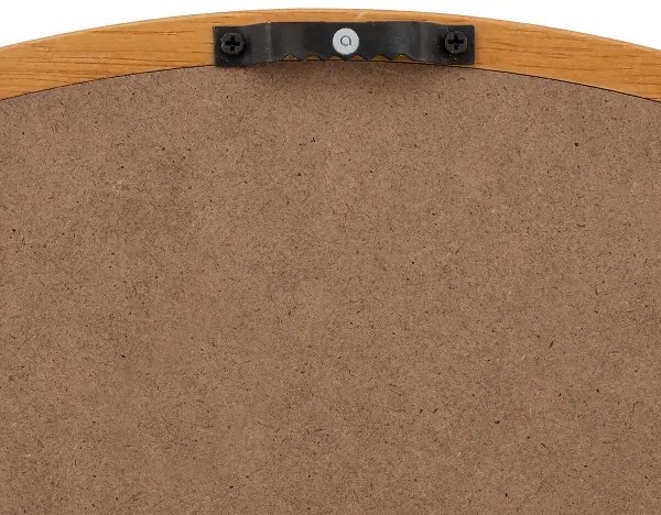 Atmosphera - Specchio da parete KIM diametro 55 cm albero di caucciù