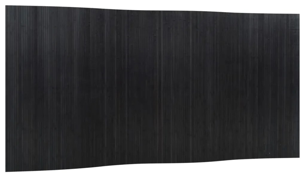 Divisorio ambienti nero 165x400 cm in bambù