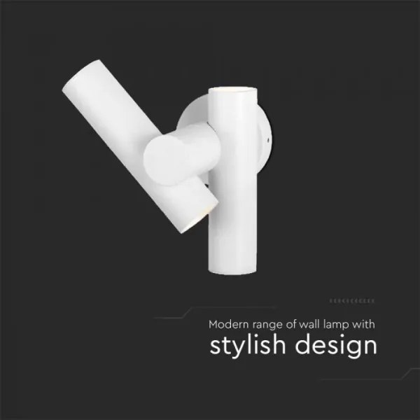 LED Luce Spot a parete da esterno 2xLED/3W/230V 4000K IP44 bianco