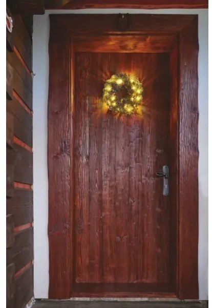 Decorazione natalizia LED 20xLED/2xAA d. 38 cm