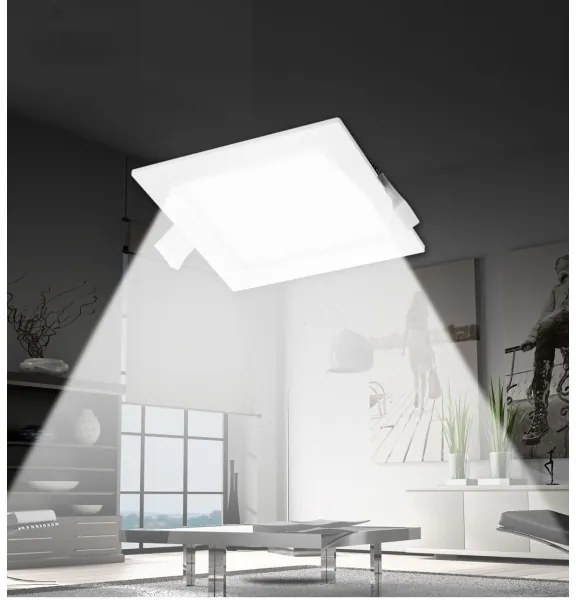 Aigostar - Lampada LED da incasso LED/9W/230V 11,5x11,5 cm 3000K bianco