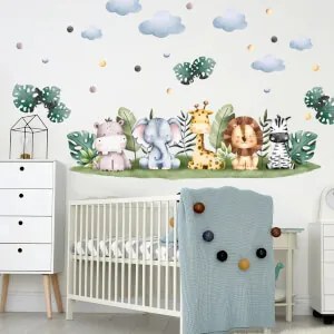 Decorazione parete - Mini safari per bambini | Inspio