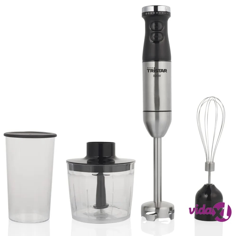 Tristar Set Frullatore a Immersione MX-4839 800 W Argento