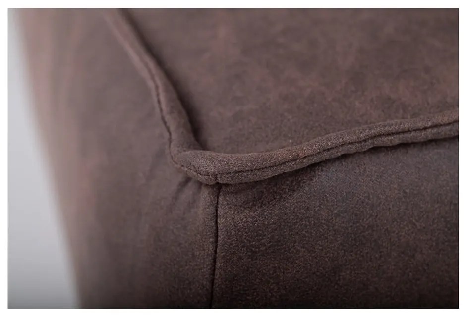 Sgabello in similpelle marrone Copenhagen - Scandic