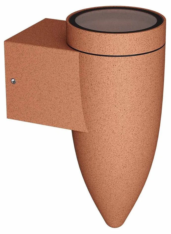 Applique da Parete a Cono per esterni IP65 GU10 - Corten