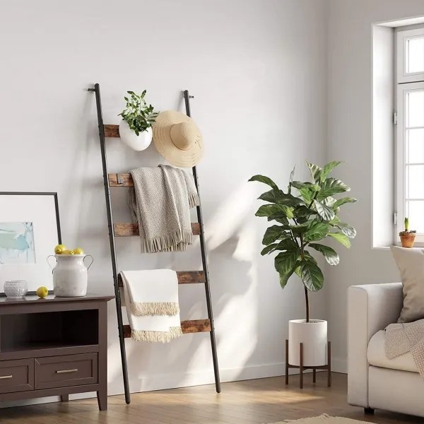 Appendiabiti da terra NAVARO marrone/nero