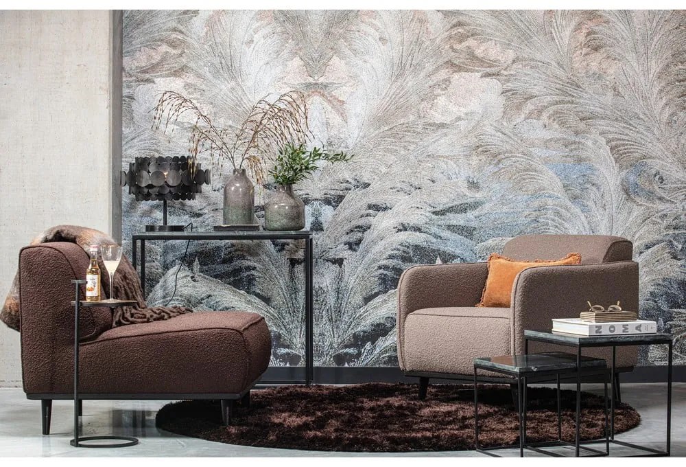 Tavolino rotondo in metallo 26x26 cm Position – WOOOD