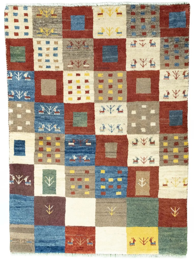 Gabbeh Tappeto persiano 140 x 100 (Iran) Annodato A Mano