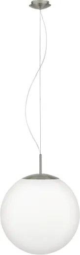 Eglo 63271 - Lampada a sospensione su cavo PIEDALE 1xE27/60W/230V Ø 43 cm cromo opaco