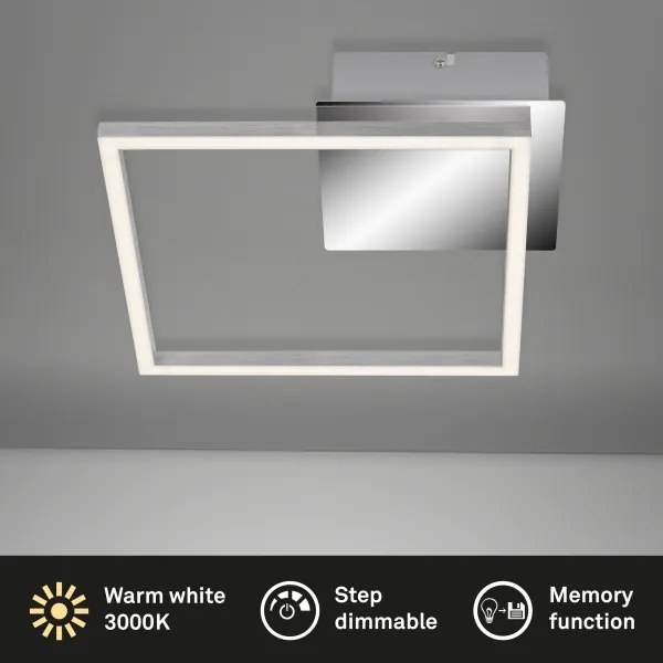 Briloner 3105-018 - Plafoniera LED dimmerabile FRAMES LED/9,7W/230V