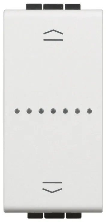 Interruttore per tapparella N4027C Livinglight smart BTICINO bianco
