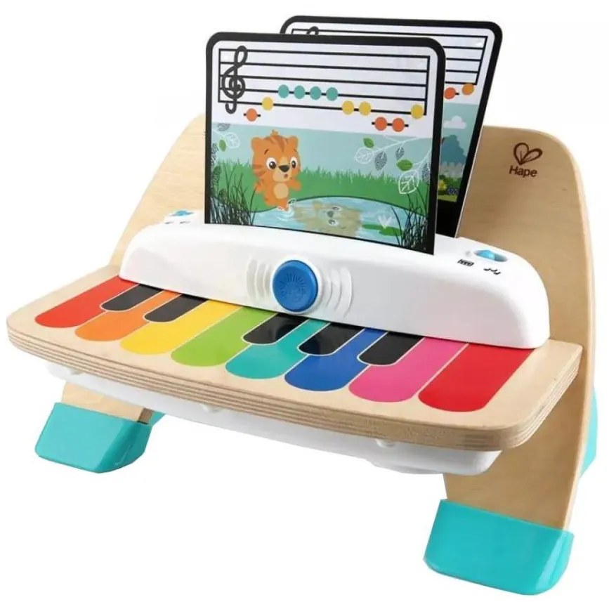 Baby Einstein - Giocattolo musicale in legno MAGIC TOUCH 3xAA pianoforte
