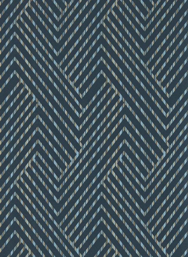 Clarke & Clarke Carta da parati Grassetto - Midnight