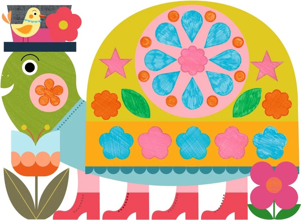 Gioco d'arte - Animali da colorare secondo il modello