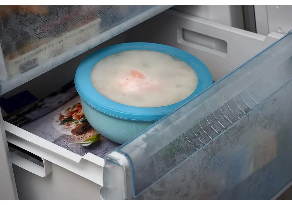 Ciotola grigia con coperchio Nordic, 500 ml Cirqula Nordic - Mepal