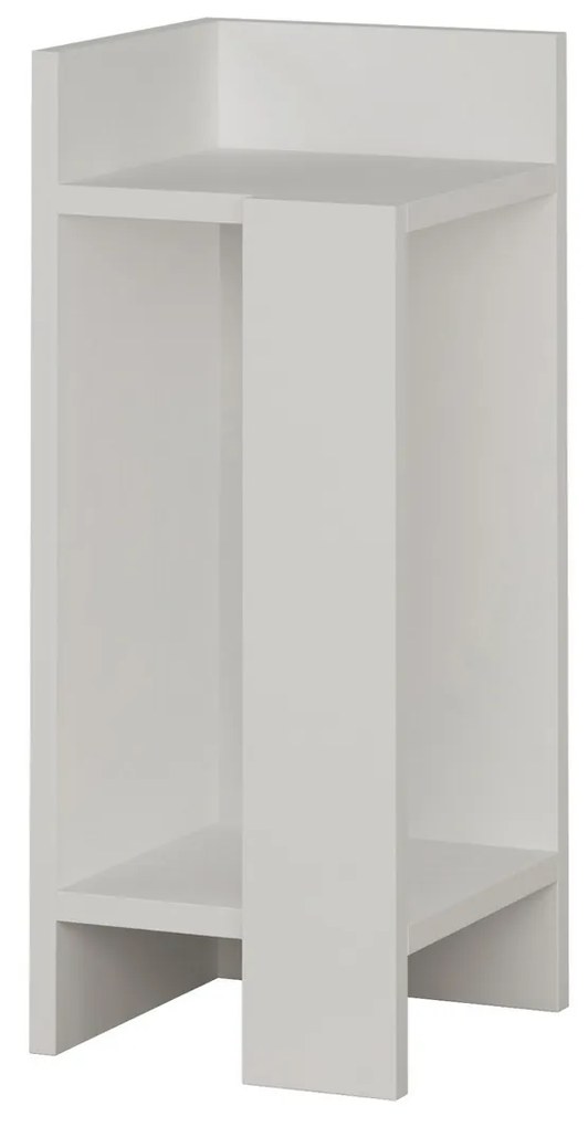 Mobiletto 25x27x60 cm bianco Elos
