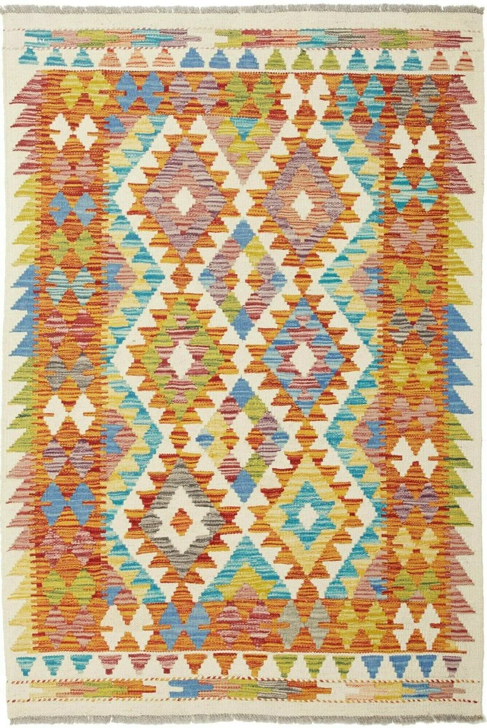 Kilim Tappeto 100 x 150 (Pakistan) Tessuto A Mano