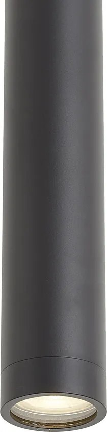 Lampada a sospensione di design nera GU10 50mm IP44 - Tuba