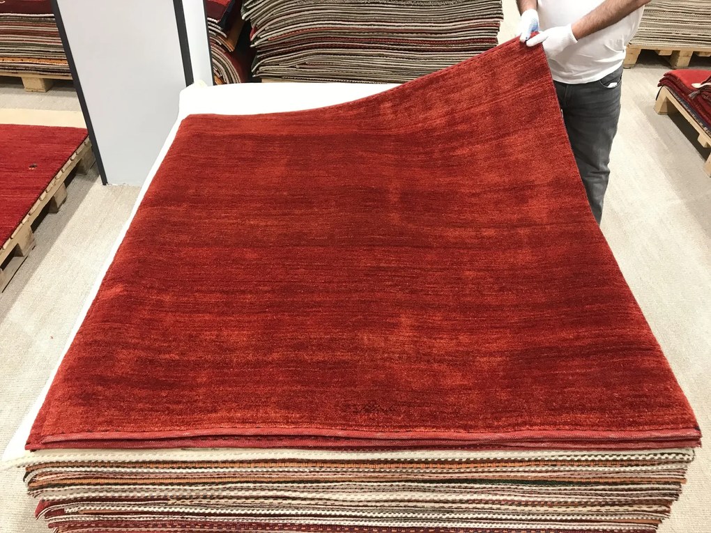 Gashguli Tappeto persiano 140 x 150 Rosso (Iran) Annodato A Mano