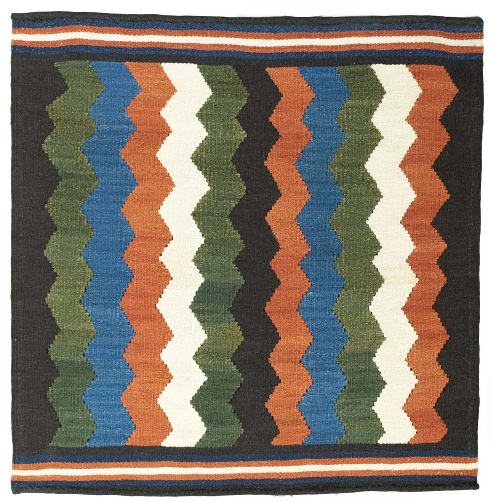 Kilim Tappeto persiano 100x100 (Iran) Tessuto A Mano