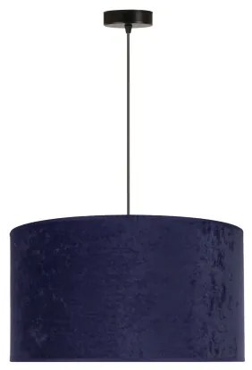 Duolla - Lampadario a sospensione con filo ROLLER 1xE27/15W/230V diametro 40 cm blu/oro