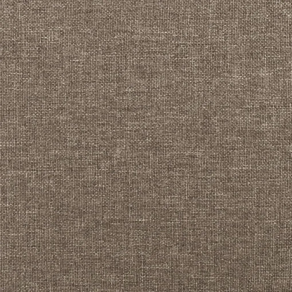 Materasso a Molle Grigio Tortora 90x190x20 cm in Tessuto