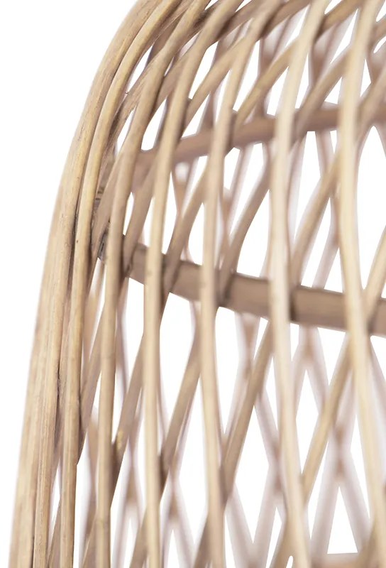 Lampada a sospensione in rattan rustica - Calamus