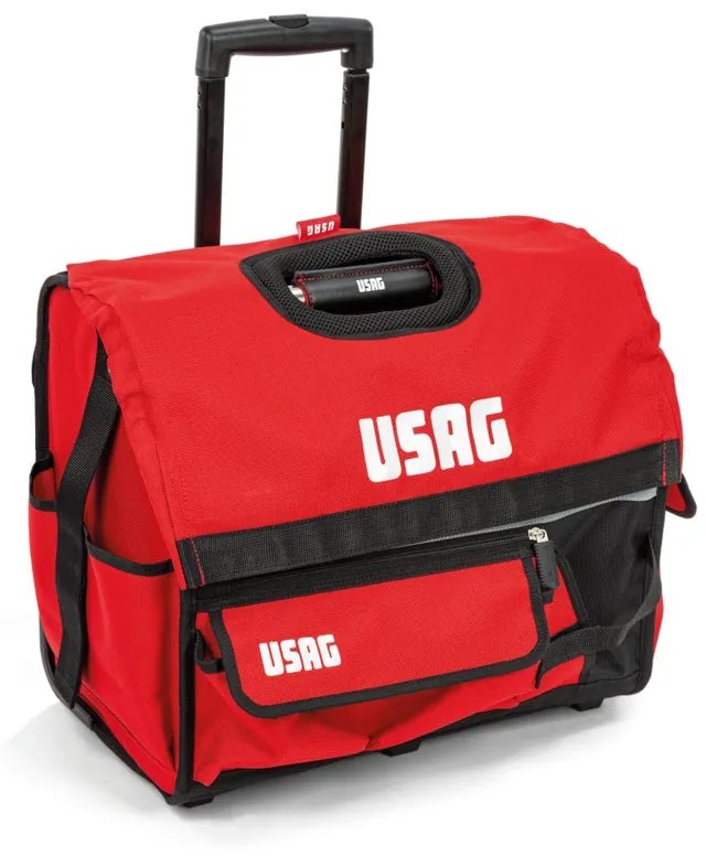 Borsa porta attrezzi con ruote  USAG Borsa trolley vuota  in acciaio L48 X H43 X P31 cm