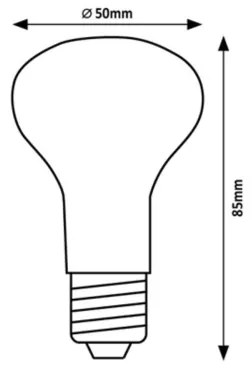 Rabalux 79178 - Lampadina LED riflettore a filamento R50 E14/4W/230V 4000K