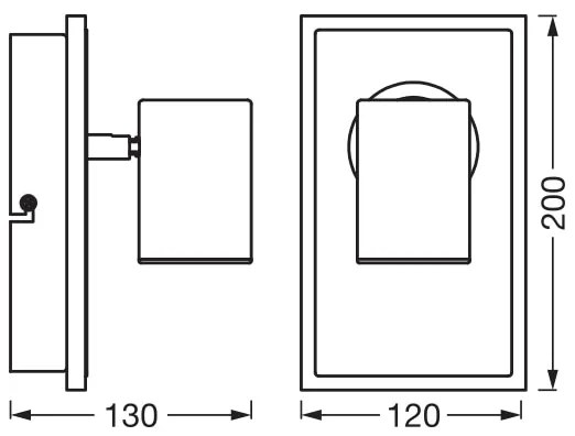Ledvance - Luce Spot da parete a LED DECOR MARS LED/16,5W/230V