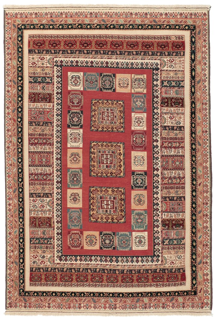 Tappeto persiano 200x300 (Iran) Tessuto A Mano