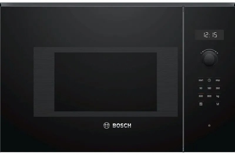 Bosch - Serie 6, microonde da incasso, 60 x 38 cm, nero, BFL524MB0