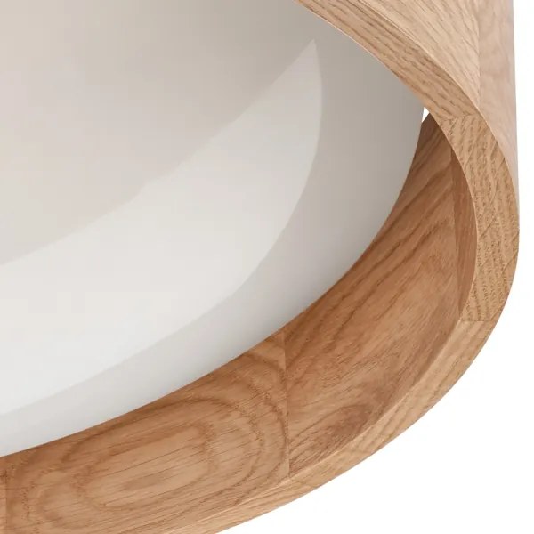 Brilagi - Plafoniera LED dimmerabile MANAROLA LED/24W/230V rovere + telecomando