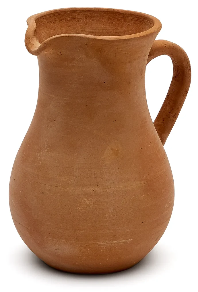 Kave Home - Vaso Mercia di terracotta 24 cm