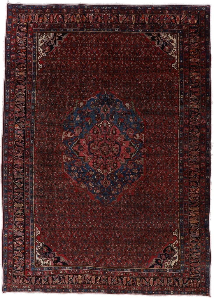 Bidjar Tappeto persiano 280x390 (Iran) Annodato A Mano
