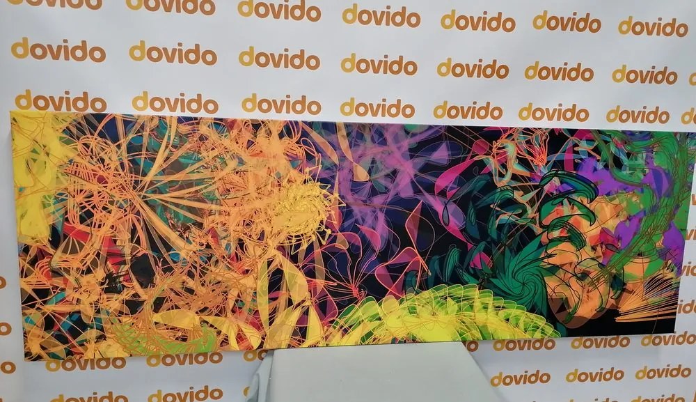 Quadro su tela – Arte astratta colorata