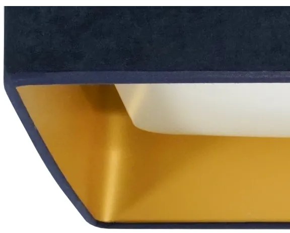 Brilagi-LED Lampada dimmerabile VELVET SQUARE LED/36W/230V Wi-Fi Tuya+telecomando blu scuro