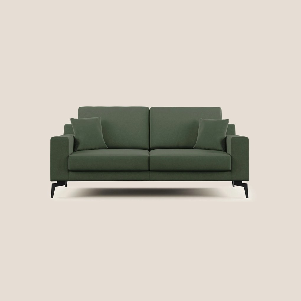 Prestige divano moderno in microfibra smacchiabile T11 verde