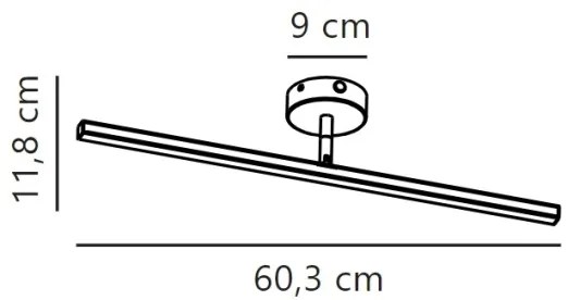 Nordlux - LED illuminazione bagno specchio IP44 LED/7,2W/230V 60 cm bianco